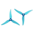 Gemfan Hurricane 51466 V2 5 Inch 3-Blade FPV Propellers CW CCW - 2pairs Gray V2