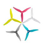 Gemfan Hurricane 51466 V2 5 Inch 3-Blade FPV Propellers CW CCW - 2pairs Gray V2