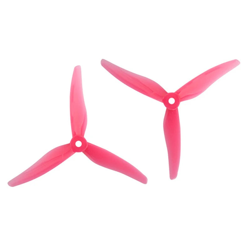 Gemfan Hurricane 51466 V2 5 Inch 3-Blade FPV Propellers CW CCW - 2pairs Gray V2