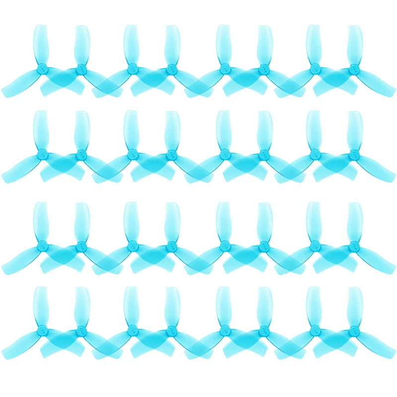 HQProp D-T90MM 3-Blade Propeller - 2 PAIRS GRAY / CN