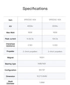 GEPRC SPEEDX2 1404 Motor 3850KV - 3850KV