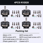 T-Motor F60 Pro V Brushless Motor for FPV Racing Drones - 4PCS KV1750 / China Mainland