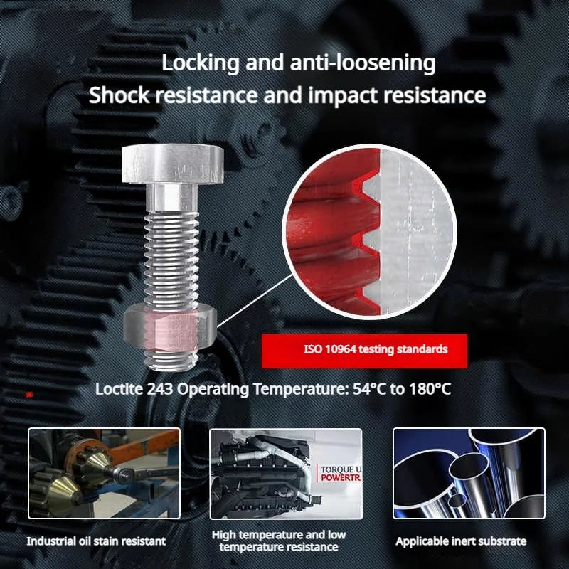 LOCTITE 243 Medium-Strength Threadlocker 10ml