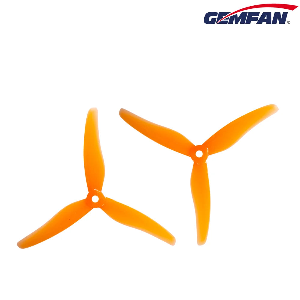 Gemfan Hurricane 51433 5.1x3.5x3 FPV Propellers 2 Pairs PC - 2 Pairs Black