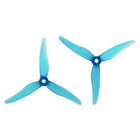 Gemfan Hurricane 51466 V2 5 Inch 3-Blade FPV Propellers CW CCW - 2pairs Gray V2