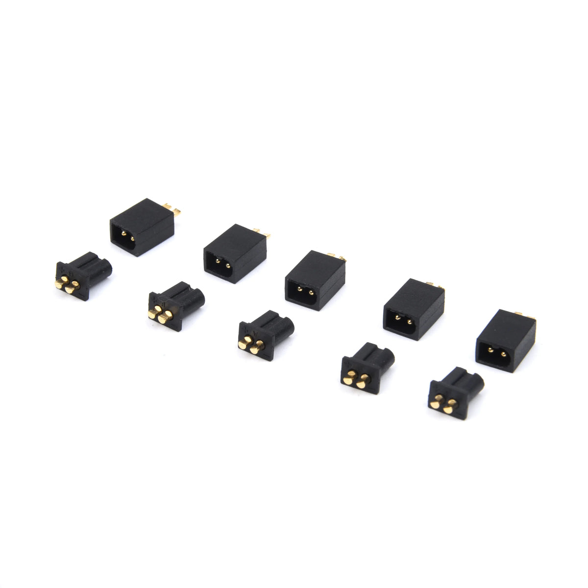GNB A30 Mini Connector Plug Copper Tube for Tinywhoop Drones - 5 Pairs