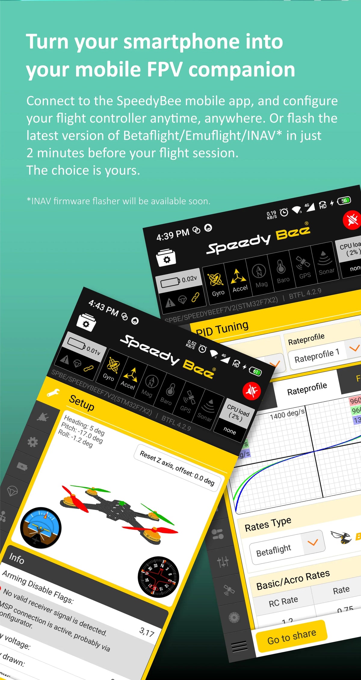 SpeedyBee Adapter 3 Wireless Blackbox Analyzer Voltage Checker - SB-ACQ2394X