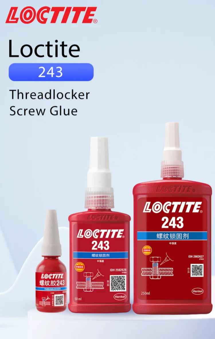 LOCTITE 243 Medium-Strength Threadlocker 10ml