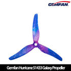 Gemfan Hurricane 51433 5.1x3.5x3 FPV Propellers 2 Pairs PC - 2 Pairs Black