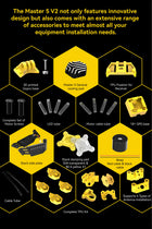 SpeedyBee Master 5 V2 Analog DJI O3 FPV Frame Kit - SB-M5V2-FRAME