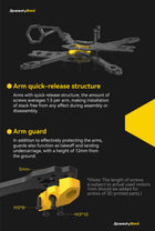 SpeedyBee Master 5 V2 Analog DJI O3 FPV Frame Kit - SB-M5V2-FRAME