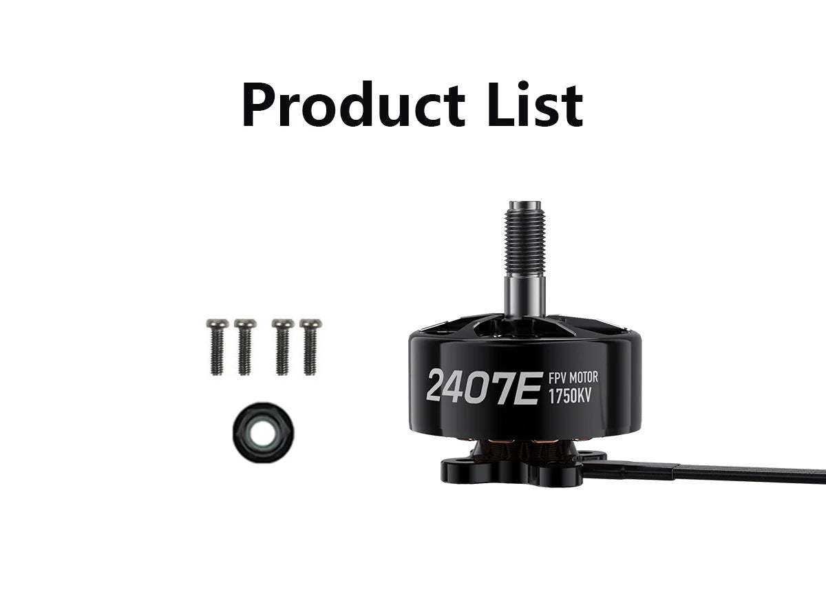 GEPRC SPEEDX2 2407E 1750KV Motor