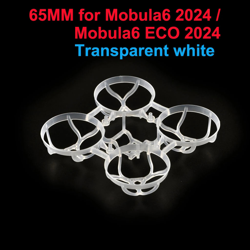 HappyModel Camera Mount Bracket for Mobula6 2024 - Transparent Black