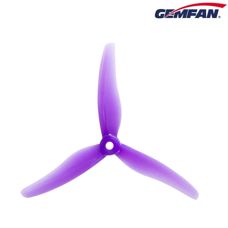 Gemfan Hurricane 51433 5.1x3.5x3 FPV Propellers 2 Pairs PC - 2 Pairs Black