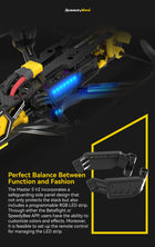 SpeedyBee Master 5 V2 Analog DJI O3 FPV Frame Kit - SB-M5V2-FRAME