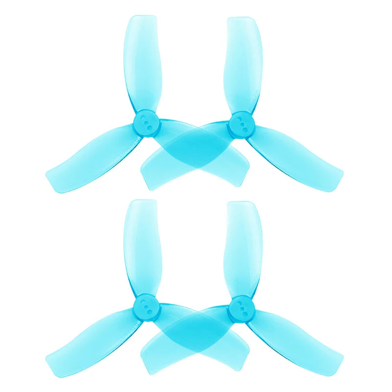 HQProp D-T90MM 3-Blade Propeller - 2 PAIRS GRAY / CN