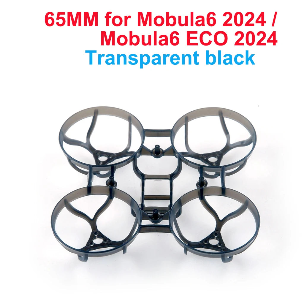HappyModel Camera Mount Bracket for Mobula6 2024 - Transparent Black