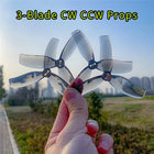 HQProp D-T90MM 3-Blade Propeller - 2 PAIRS GRAY / CN