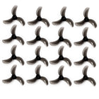 Gemfan 1208 31mm 3-Blade Propellers 8 Pairs for Tinywhoop - 8Pairs Gray 1mm