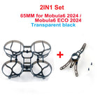 HappyModel Camera Mount Bracket for Mobula6 2024 - Transparent Black