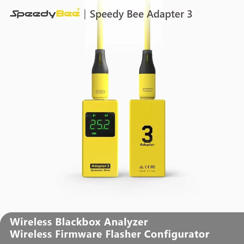 SpeedyBee Adapter 3 Wireless Blackbox Analyzer Voltage Checker - SB-ACQ2394X