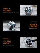 T-MOTOR Pacer P2207 V3 2207 Brushless Motor - 1750KV