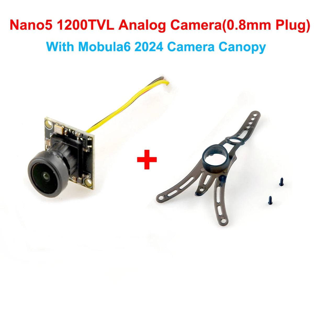 HappyModel Nano5 1200TVL Analog Camera - 1.0mm Connector