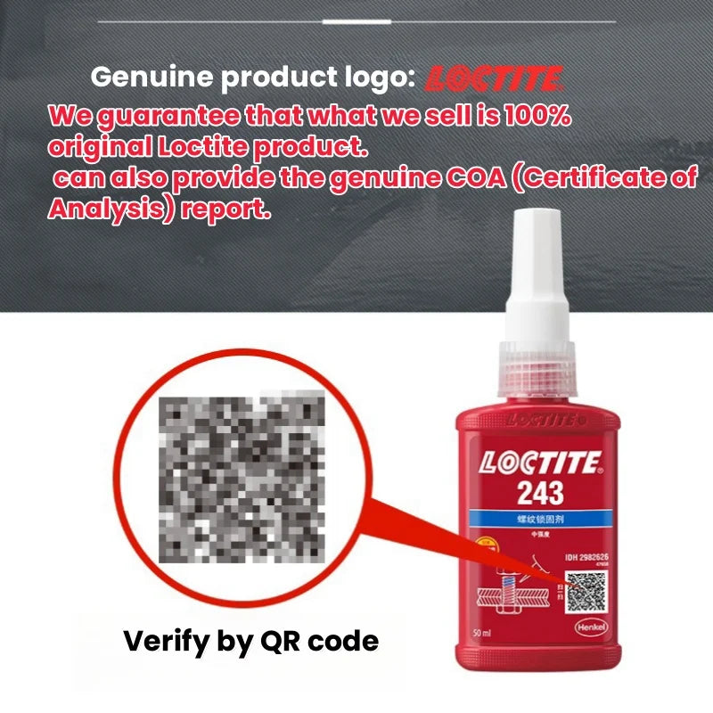LOCTITE 243 Medium-Strength Threadlocker 10ml