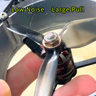 HQProp D-T90MM 3-Blade Propeller - 2 PAIRS GRAY / CN
