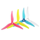 Gemfan Hurricane 51466 V2 5 Inch 3-Blade FPV Propellers CW CCW - 2pairs Gray V2