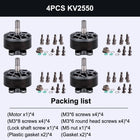 T-Motor F60 Pro V Brushless Motor for FPV Racing Drones - 4PCS KV1750 / China Mainland
