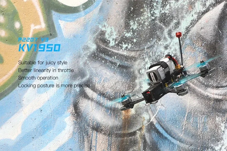 T-MOTOR Pacer P2207 V3 2207 Brushless Motor - 1750KV