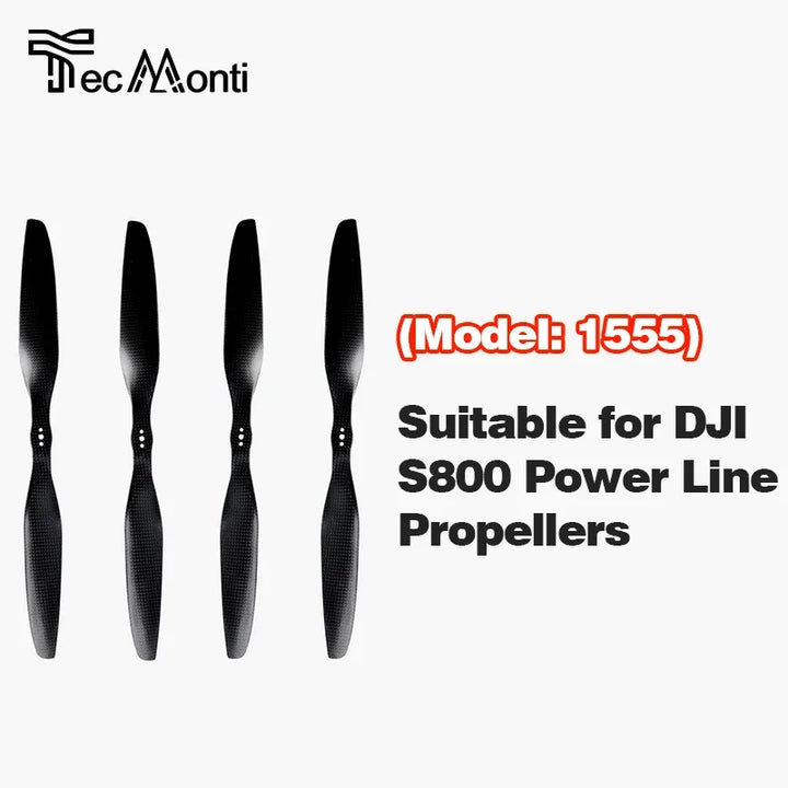1555 carbon-fibre propeller set